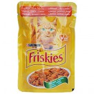 Фото - Консервы для кошек Friskies (Фрискис) Alupauch  с курицей, уткой и морковью в подливке 