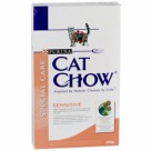 Корм для кошек с чувствительным пищеварением Cat Chow Senitive  (лосось и рис)