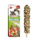 Зерновая смесь лакомство для шиншилл и кроликов Crispy Sticks ТРАВЫ Versele-Laga (Бельгия) 55 гр.