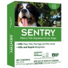 Капли от блох, клещей и комаров для собак более 30 кг Sentry (Сентри)