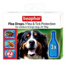 Капли против блох и клещей для средне- и крупнопородных собак  Beaphar (Бифар)  Flea Drops